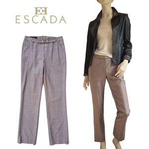 ESCADA Wool Silk Trousers